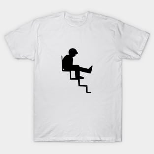 Man on Stairs T-Shirt